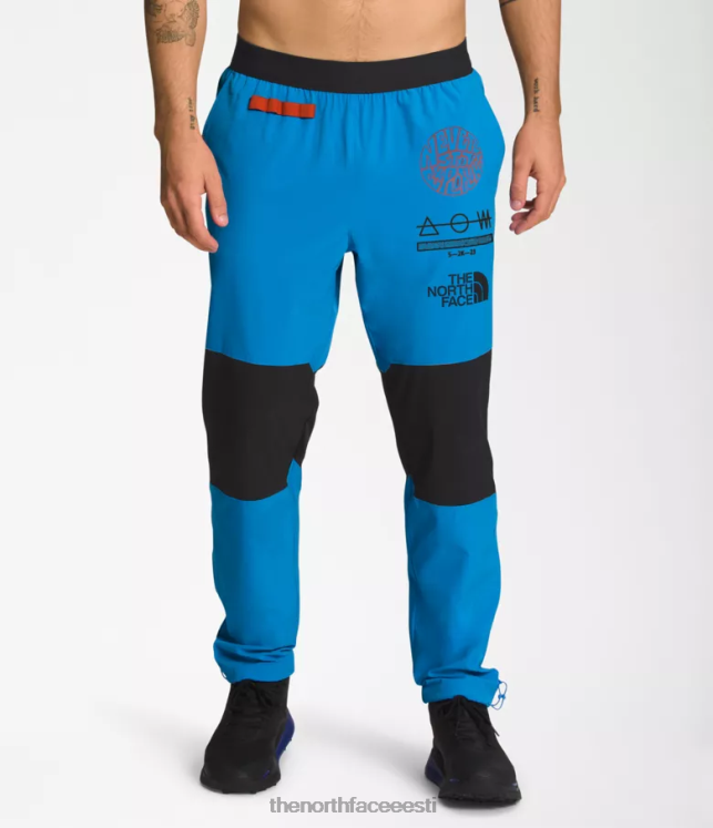 mehed trailwear okt jooksjad The North Face VJRZH217 Riietus superheli sinine/tnf must
