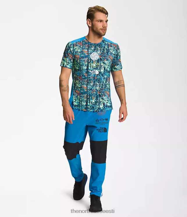 mehed trailwear okt jooksjad The North Face VJRZH217 Riietus superheli sinine/tnf must