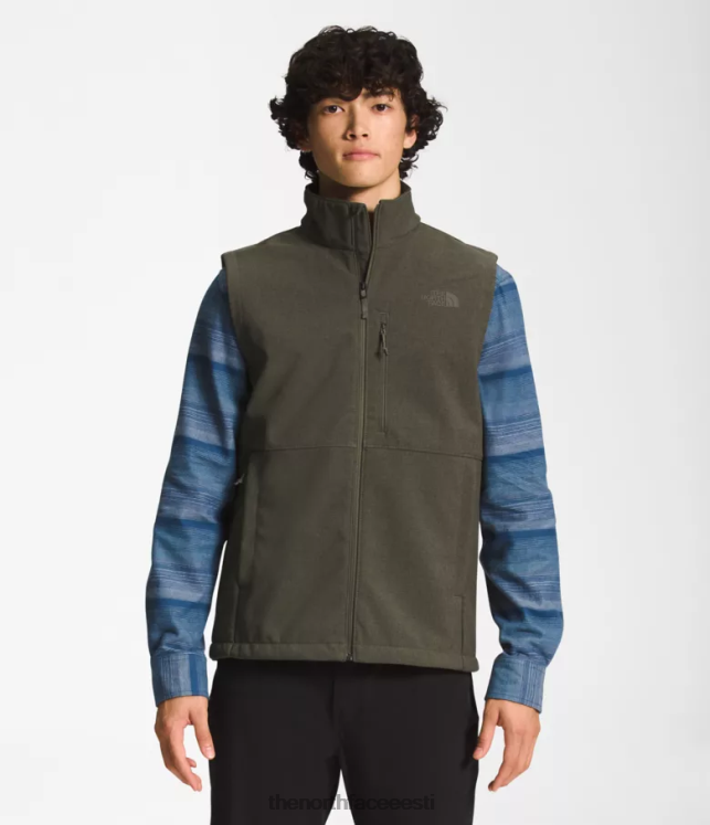 mehed tipu biooniline vest The North Face VJRZH201 Riietus uus taupe roheline tume kanarbik