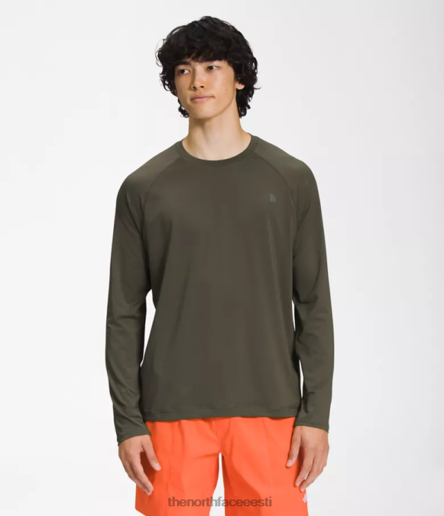 mehed V klassi veepealne The North Face VJRZH212 Riietus uus taupe roheline