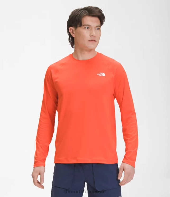 mehed V klassi veepealne The North Face VJRZH214 Riietus retro oranž