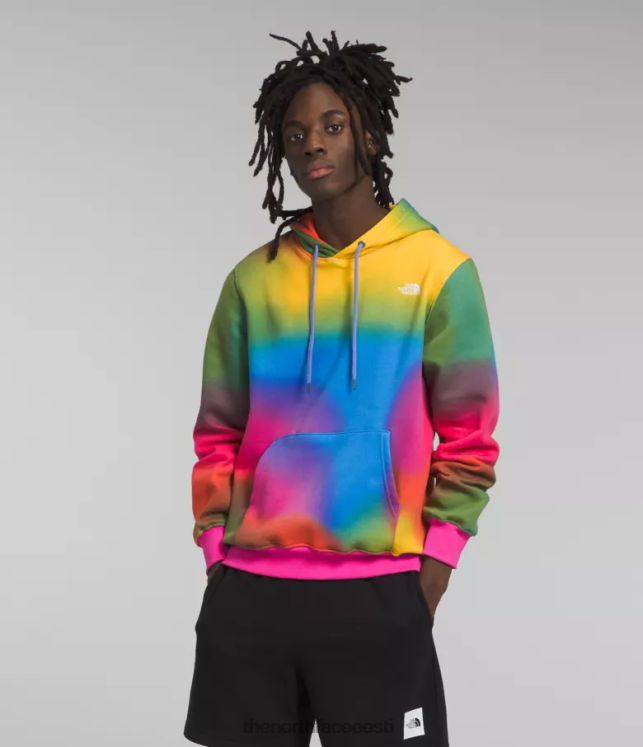 mehed üleni trükitud hoodie The North Face VJRZH654 Riietus superheli sinine gradientprint
