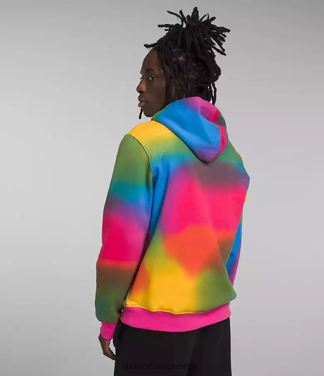 mehed üleni trükitud hoodie The North Face VJRZH654 Riietus superheli sinine gradientprint