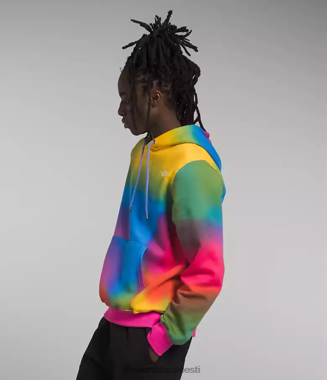 mehed üleni trükitud hoodie The North Face VJRZH654 Riietus superheli sinine gradientprint