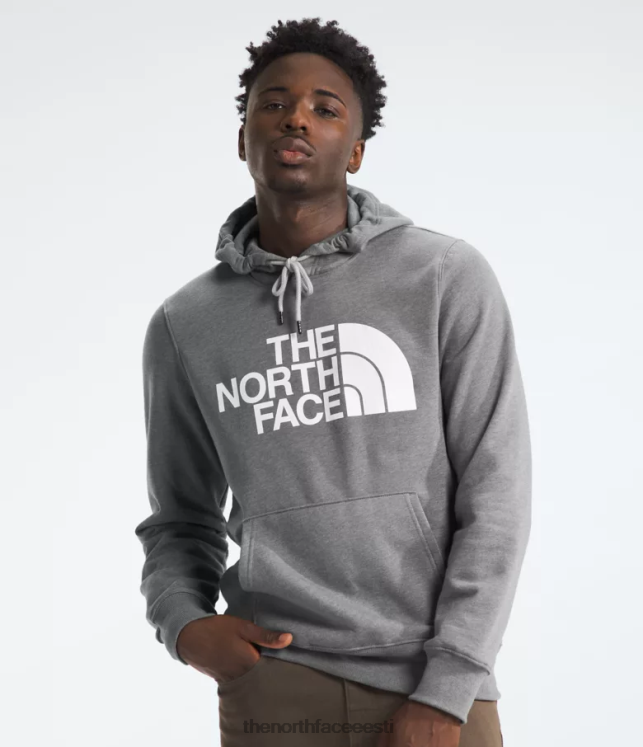 mehed poolkupliga pullover-hoodie The North Face VJRZH104 Riietus tnf keskmine hall kanarbik/tnf valge