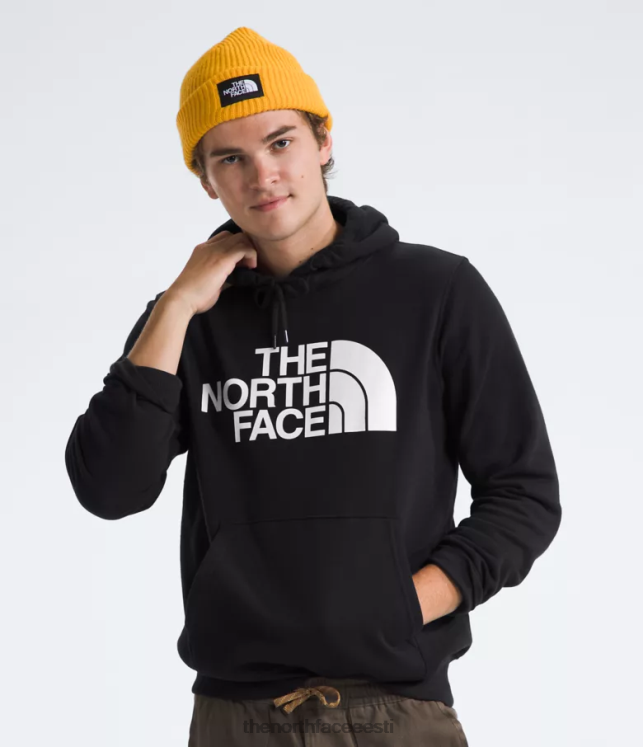 mehed poolkupliga pullover-hoodie The North Face VJRZH105 Riietus tnf must/tnf valge