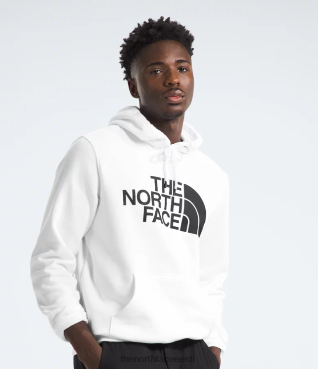 mehed poolkupliga pullover-hoodie The North Face VJRZH106 Riietus tnf valge/tnf must
