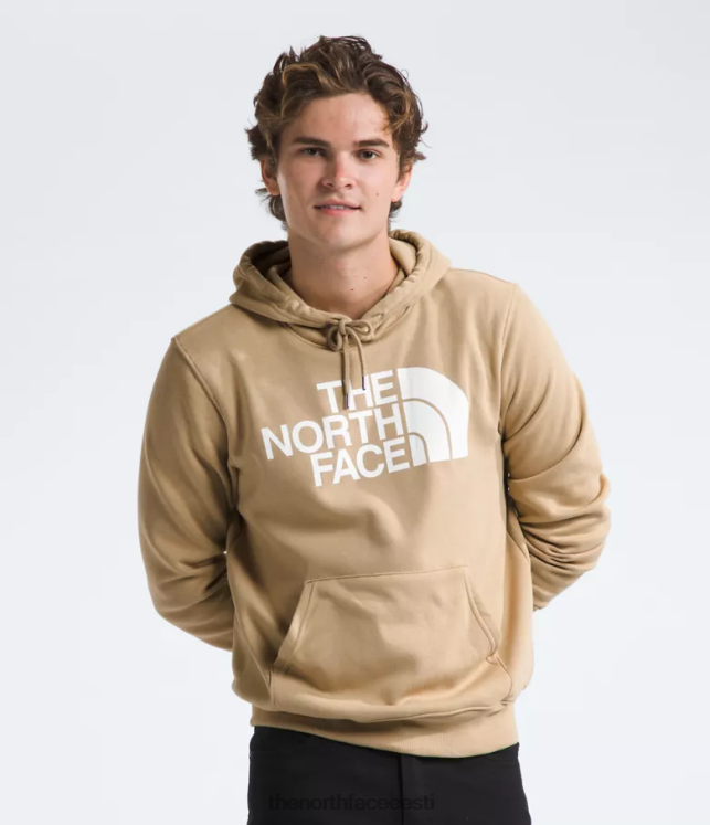 mehed poolkupliga pullover-hoodie The North Face VJRZH108 Riietus khaki kivi/tnf valge