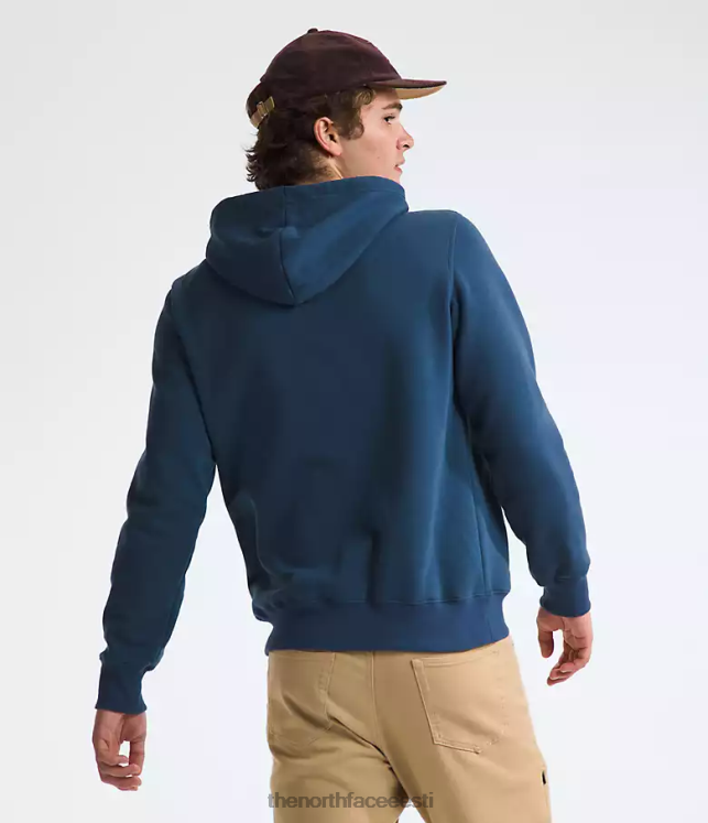 mehed poolkupliga pullover-hoodie The North Face VJRZH111 Riietus varjuline sinine