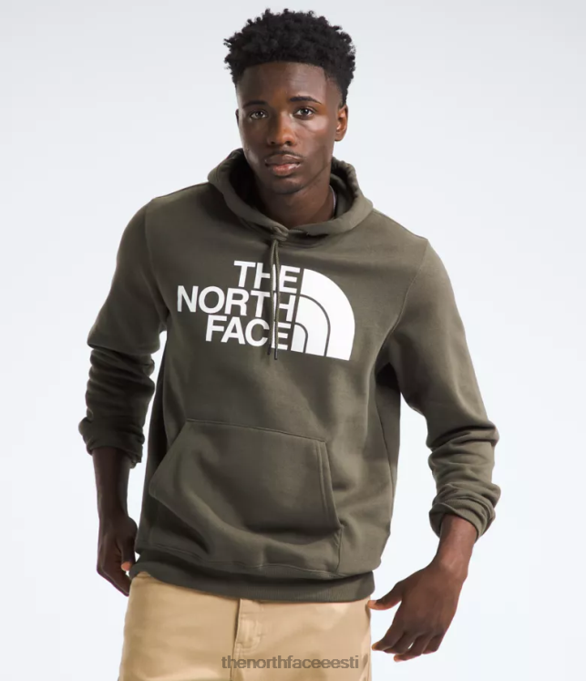 mehed poolkupliga pullover-hoodie The North Face VJRZH113 Riietus uus taupe roheline