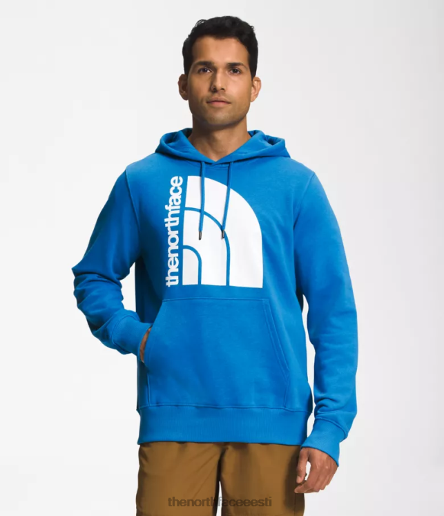 mehed jumbo poolkupliga kapuuts The North Face VJRZH1124 Riietus superheli sinine/tnf valge
