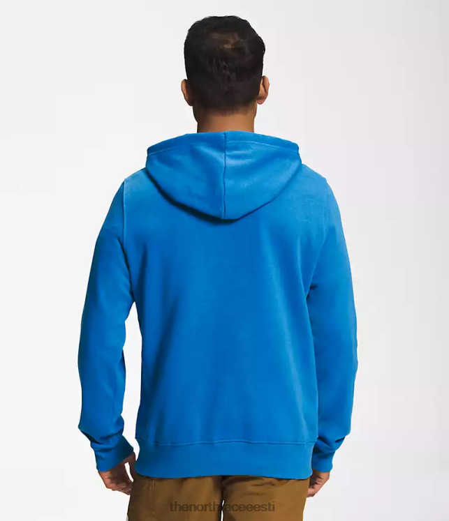 mehed jumbo poolkupliga kapuuts The North Face VJRZH1124 Riietus superheli sinine/tnf valge