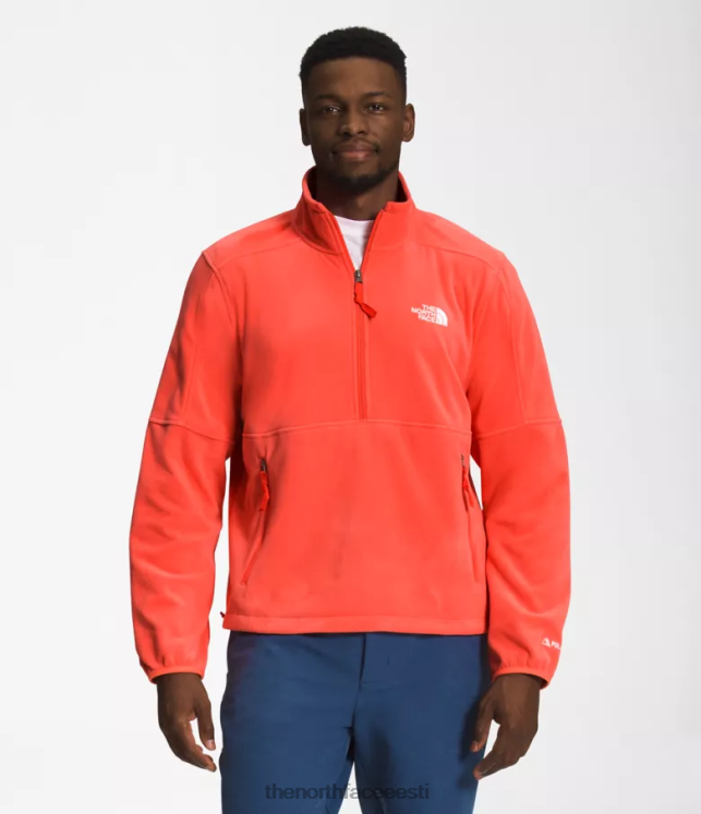mehed tnf polartec 100 -zip The North Face VJRZH303 Riietus retro oranž