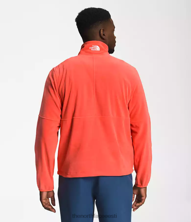 mehed tnf polartec 100 -zip The North Face VJRZH303 Riietus retro oranž