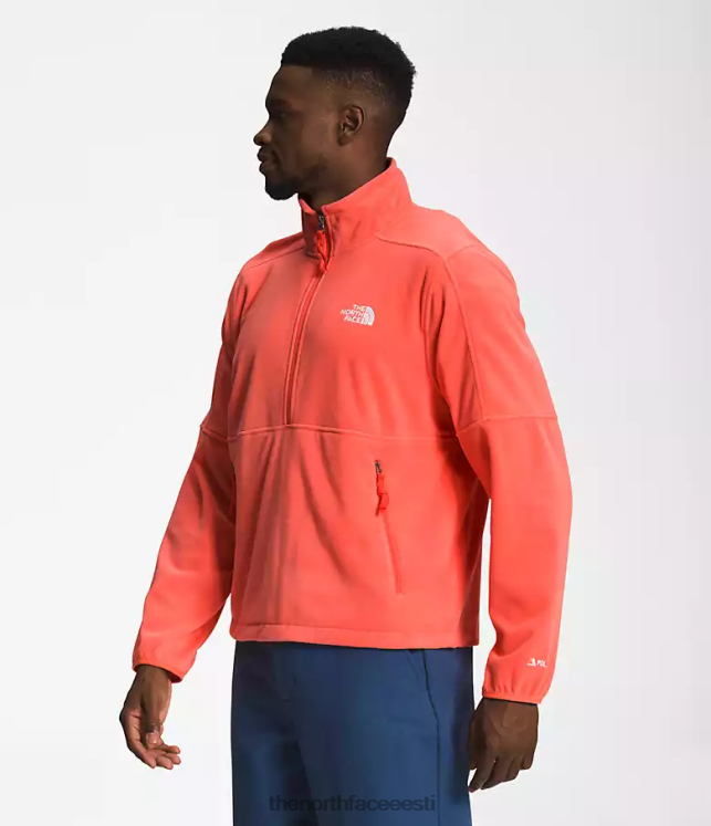 mehed tnf polartec 100 -zip The North Face VJRZH303 Riietus retro oranž