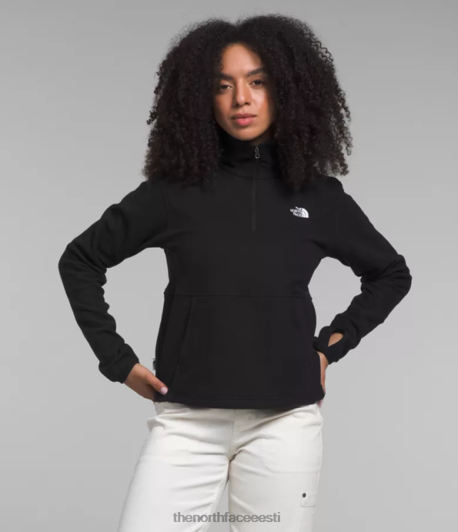 naised Alpine polartec 100 tõmblukuga kate The North Face VJRZH158 Riietus tnf must
