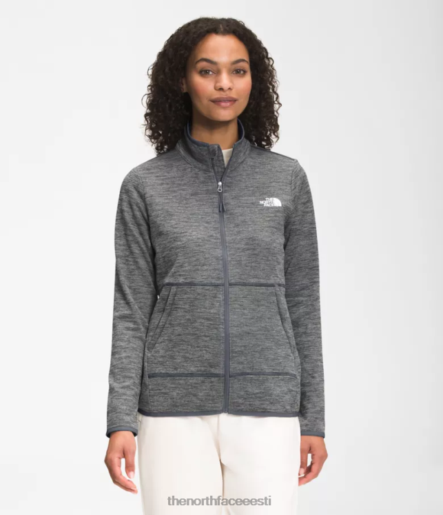 naised Canyonlandsi täistõmblukuga The North Face VJRZH377 Riietus tnf keskmine hall kanarbik