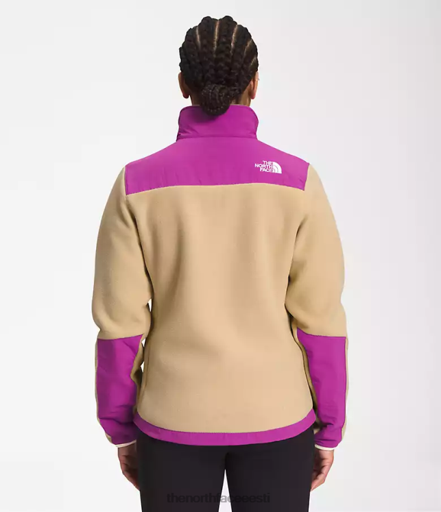 naised denali jope The North Face VJRZH149 Riietus khaki kivi/lilla kaktuse lill/gardeenia valge