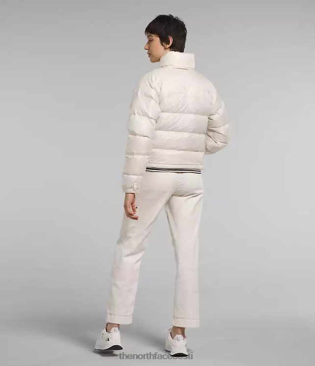 naised 2000 retro nuptse jope The North Face VJRZH802 Riietus gardeenia valge