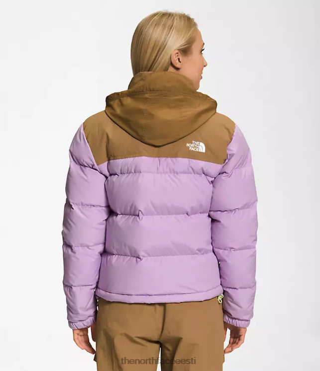 naised 92 madala fiifikatsiooniga hi-tek nuptse jope The North Face VJRZH1015 Riietus lupiin/kasulik pruun