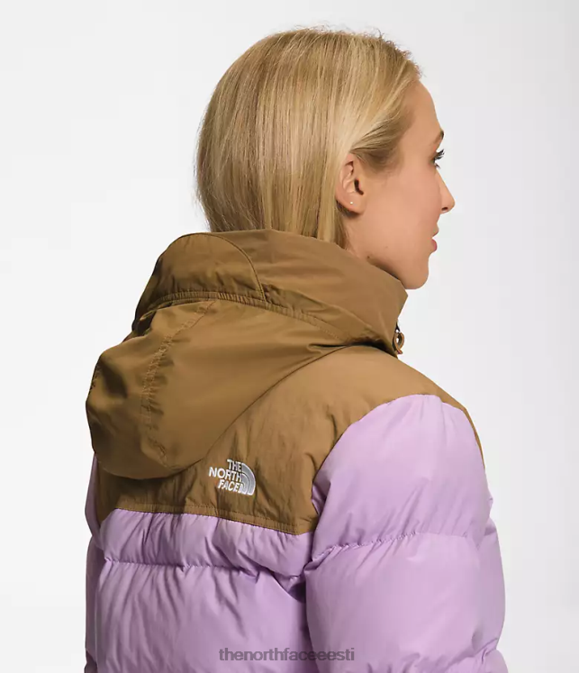 naised 92 madala fiifikatsiooniga hi-tek nuptse jope The North Face VJRZH1015 Riietus lupiin/kasulik pruun