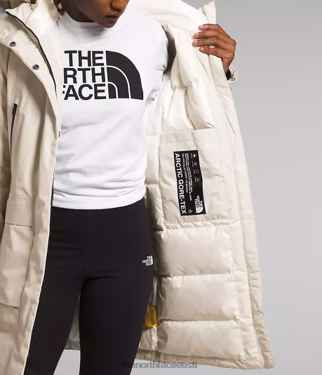 naised arktiline park gtx The North Face VJRZH234 Riietus gardeenia valge