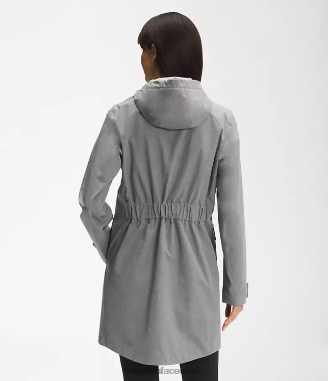 naised linnatuule vihma parka ii The North Face VJRZH153 Riietus tnf keskmine hall kanarbik