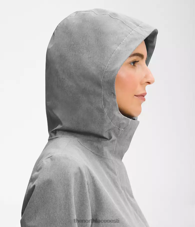 naised linnatuule vihma parka ii The North Face VJRZH153 Riietus tnf keskmine hall kanarbik