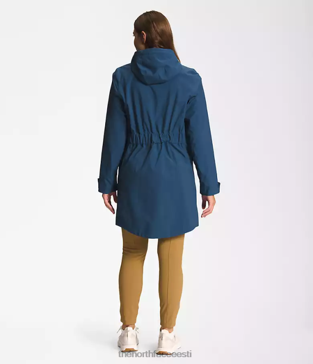 naised linnatuule vihma parka ii The North Face VJRZH156 Riietus varjuline sinine