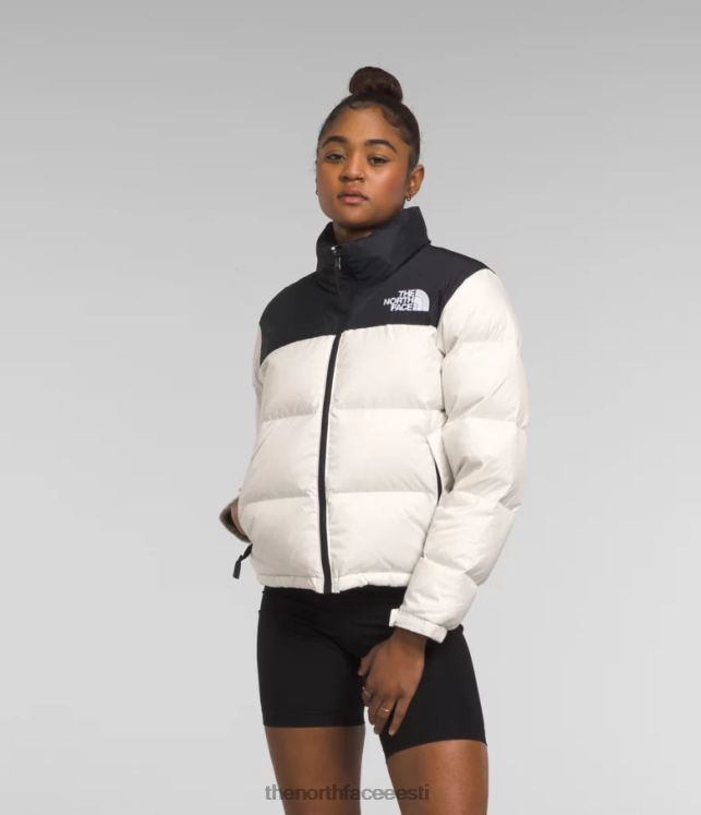 naised 1996 aasta retro nuptse jope The North Face VJRZH724 Riietus gardeenia valge