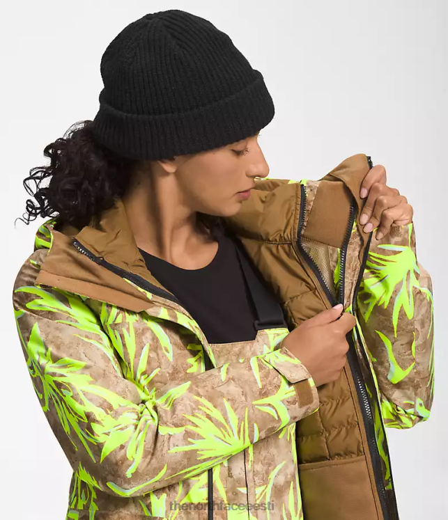 naised thermoball eco snow triclimate jope The North Face VJRZH1175 Riietus kasulik pruun preeria pintslitrükk