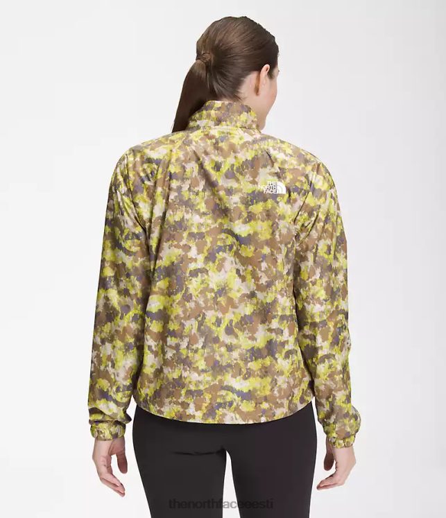 naised hüdraliini pullover 2000 The North Face VJRZH1020 Riietus tarbepruun täpiline camp print