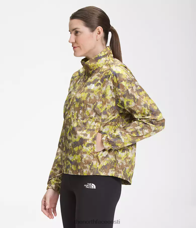 naised hüdraliini pullover 2000 The North Face VJRZH1020 Riietus tarbepruun täpiline camp print