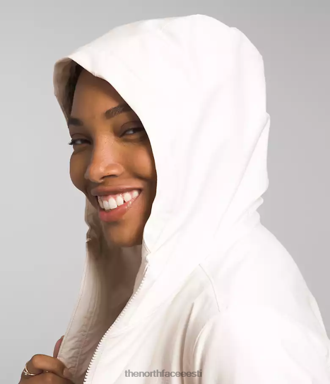 naised shelbe raschel kapuuts The North Face VJRZH330 Riietus gardeenia valge