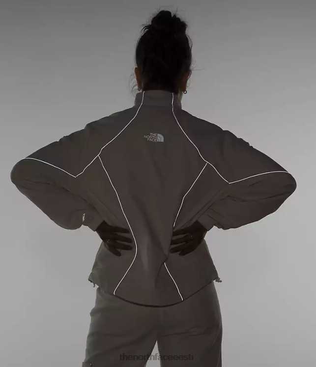 naised tek torustiku tuulejope The North Face VJRZH732 Riietus gardeenia valge