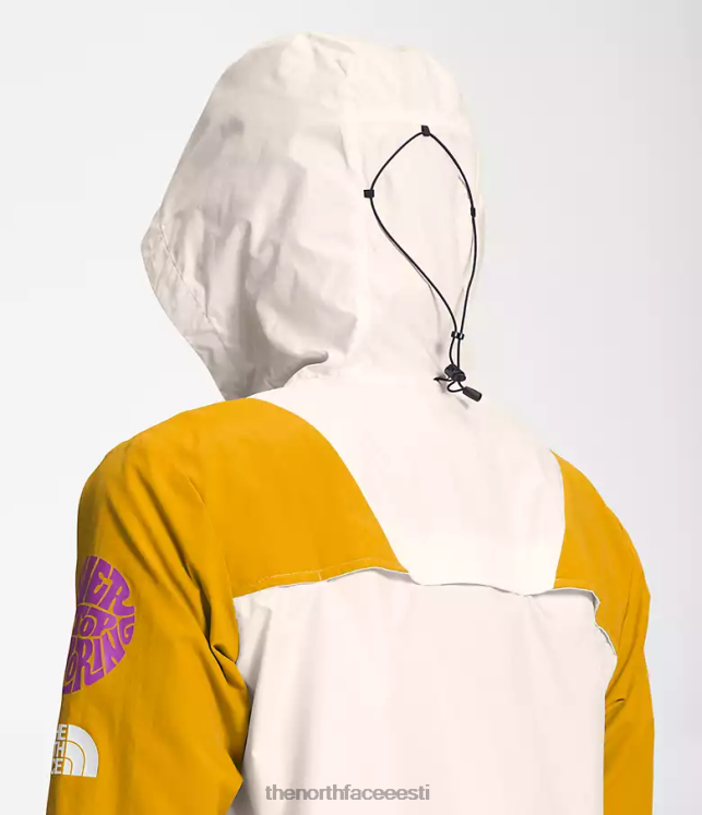 naised trailwear tuulevile jope The North Face VJRZH318 Riietus noolepuu kollane/gardenia valge/tnf must