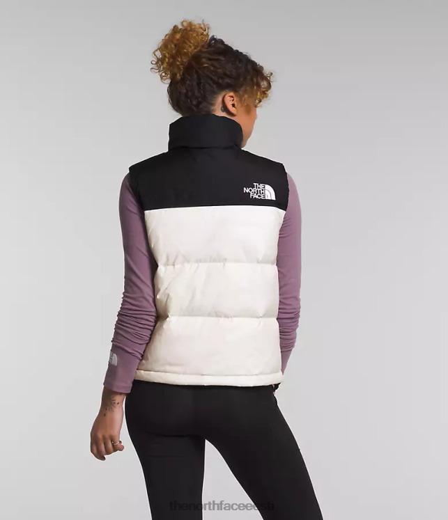 naised 1996 retro nuptse vest The North Face VJRZH431 Riietus gardenia valge/tnf must