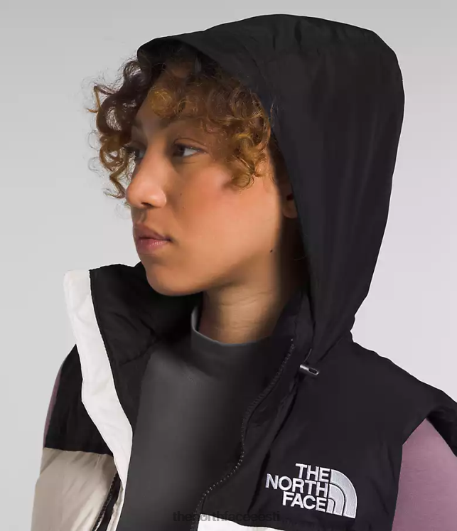 naised 1996 retro nuptse vest The North Face VJRZH431 Riietus gardenia valge/tnf must
