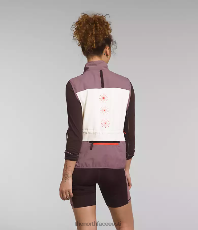 naised trailwear talvine soe välkvest The North Face VJRZH1141 Riietus gardeenia valge/kollakashall
