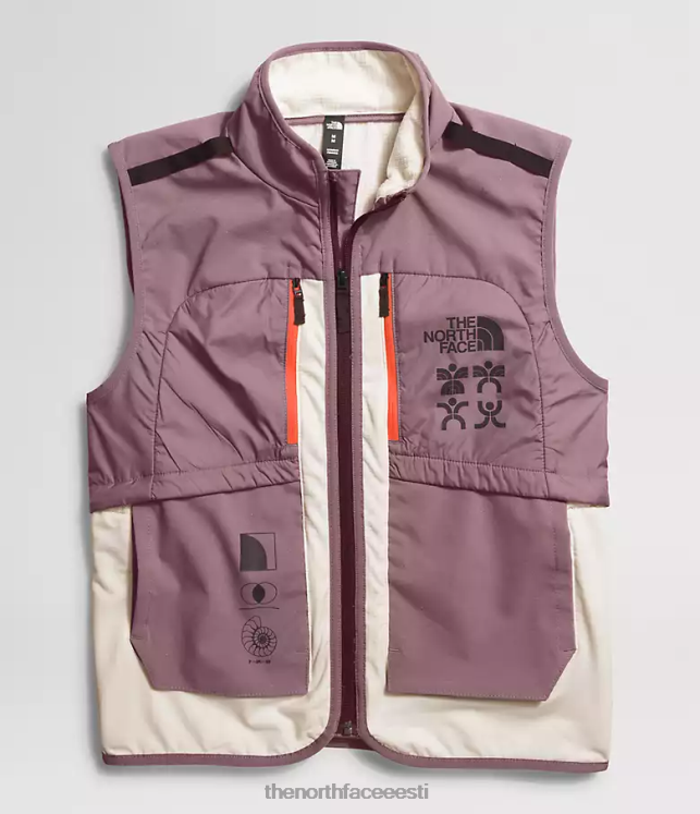 naised trailwear talvine soe välkvest The North Face VJRZH1141 Riietus gardeenia valge/kollakashall