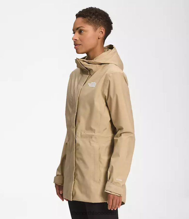 naised city ​​Breeze vihmajope The North Face VJRZH1228 Riietus khaki kivi