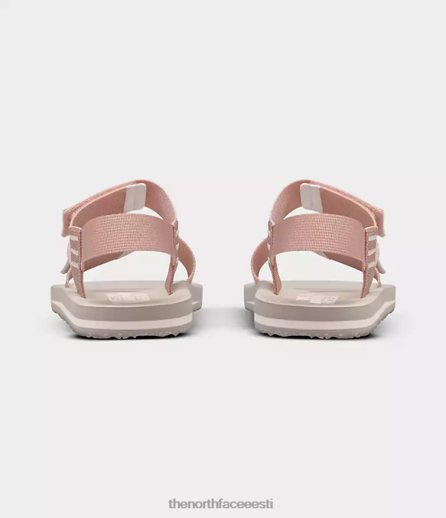 naised skeena sandaalid The North Face VJRZH257 jalatsid roosa sammal/gardeenia valge