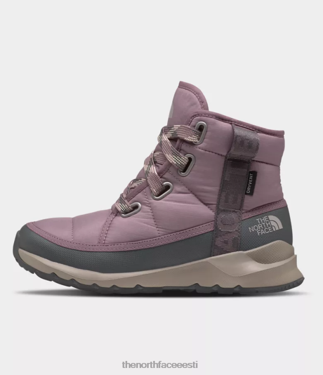 naised termopalliga paeltega luksuslikud veekindlad saapad The North Face VJRZH813 jalatsid kollakashall/asfaldihall