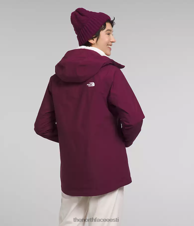 naised carto triclimate jope The North Face VJRZH895 Riietus boysenberry