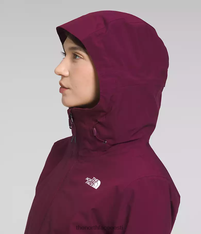 naised carto triclimate jope The North Face VJRZH895 Riietus boysenberry