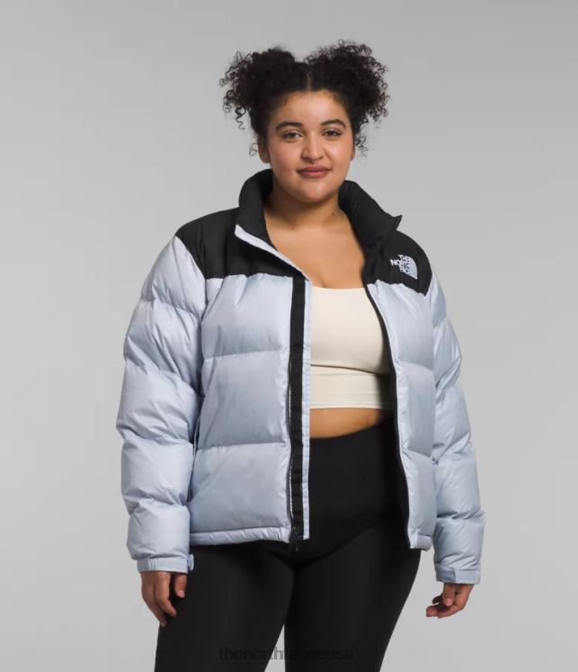 naised pluss 1996 retro nuptse jope The North Face VJRZH797 Riietus tolmune igihali/tnf must