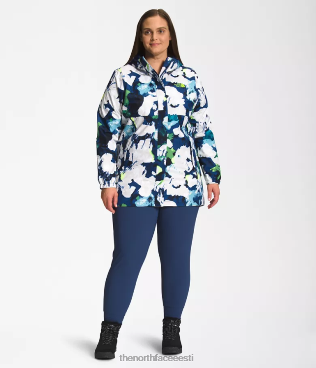 naised pluss antora park The North Face VJRZH437 Riietus smmt mereväe abstraktne lilletrükk