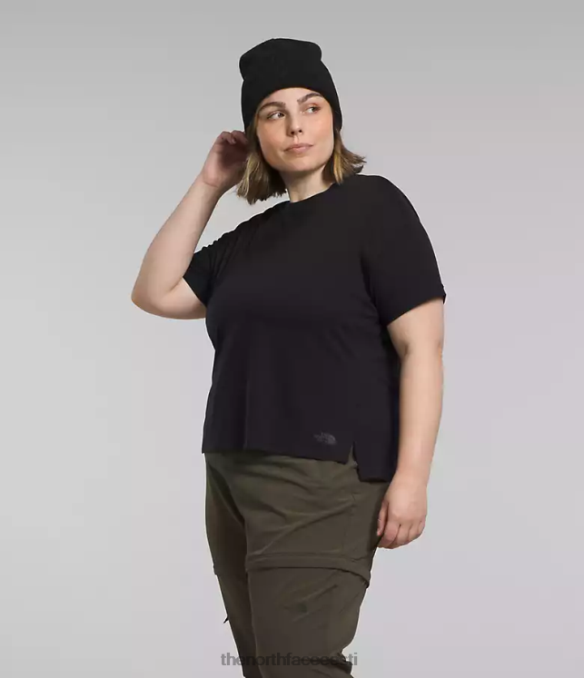 naised pluss dawndream lühikeste varrukatega The North Face VJRZH623 Riietus tnf must