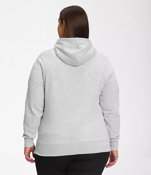 naised pluss poolkupliga pullover The North Face VJRZH56 Riietus tnf helehall kanarbik/tnf valge