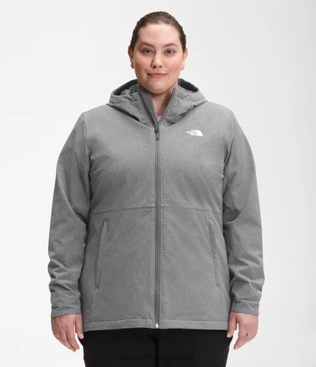 naised pluss shelbe rascheli kapuuts The North Face VJRZH1177 Riietus tnf keskmine hall kanarbik